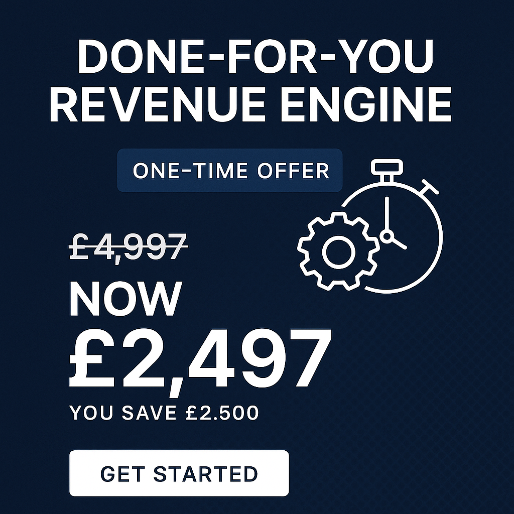 Done-For-You Revenue Engine — Audit, Build & Scale One Time Offer
